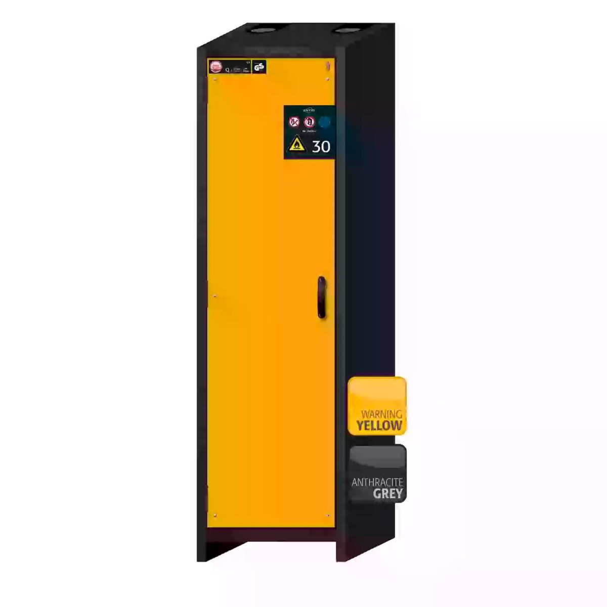Шкафы для хранения ASECOS Q30.195.056 (3-полки для лотков(ТЛС\ПРП); 1-перфорированная вставка(ТЛС\ПРП); 1-поддон(ТЛС\ПРП))